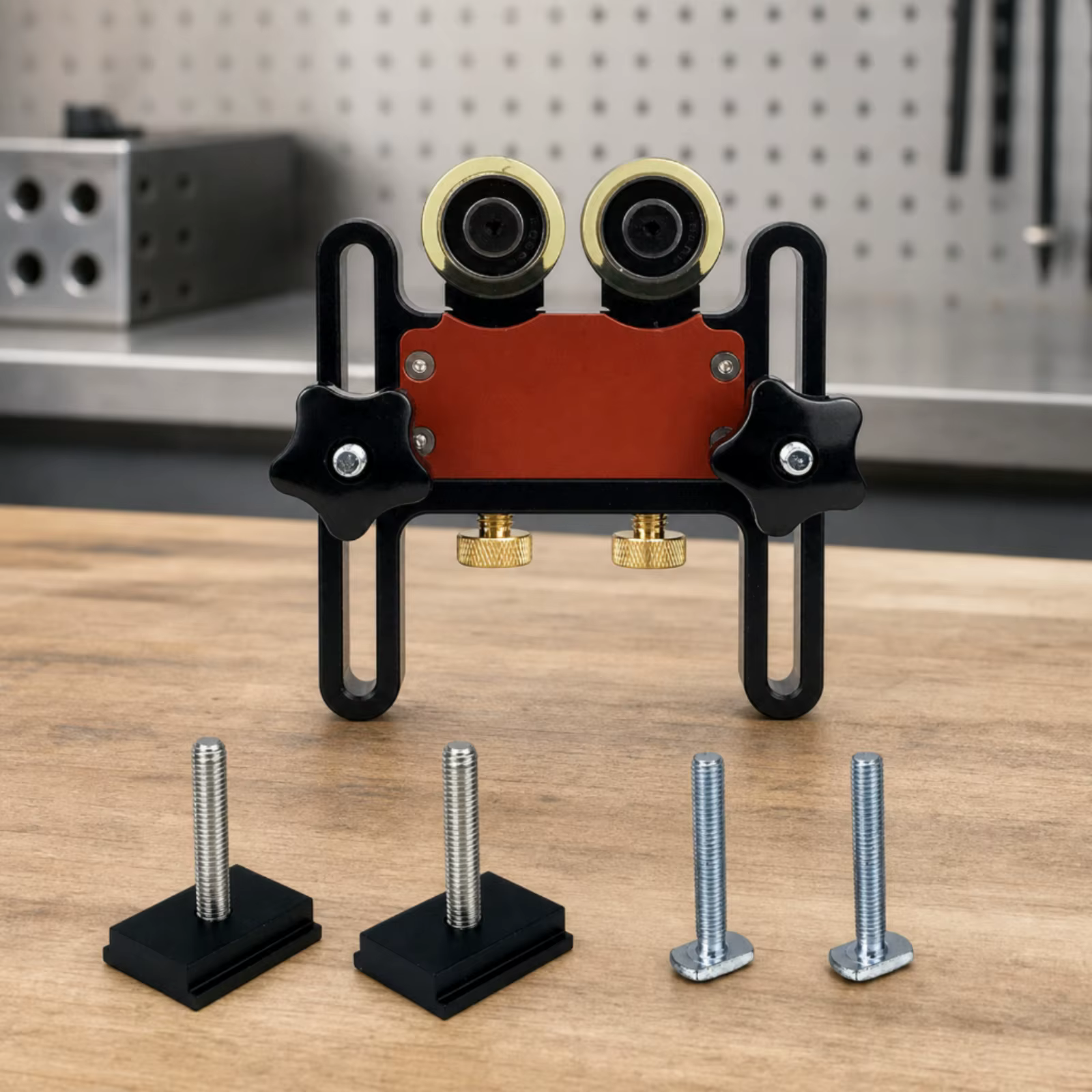 Alimentador con rodillos sierra mesa - Guía presión ajustable - imagen 2