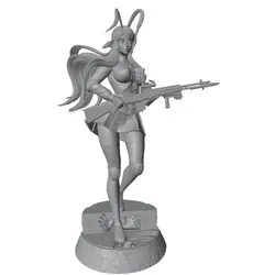 Kit modelo resina guerrera 1/24 75mm 3D DIY sin montar ni pintar