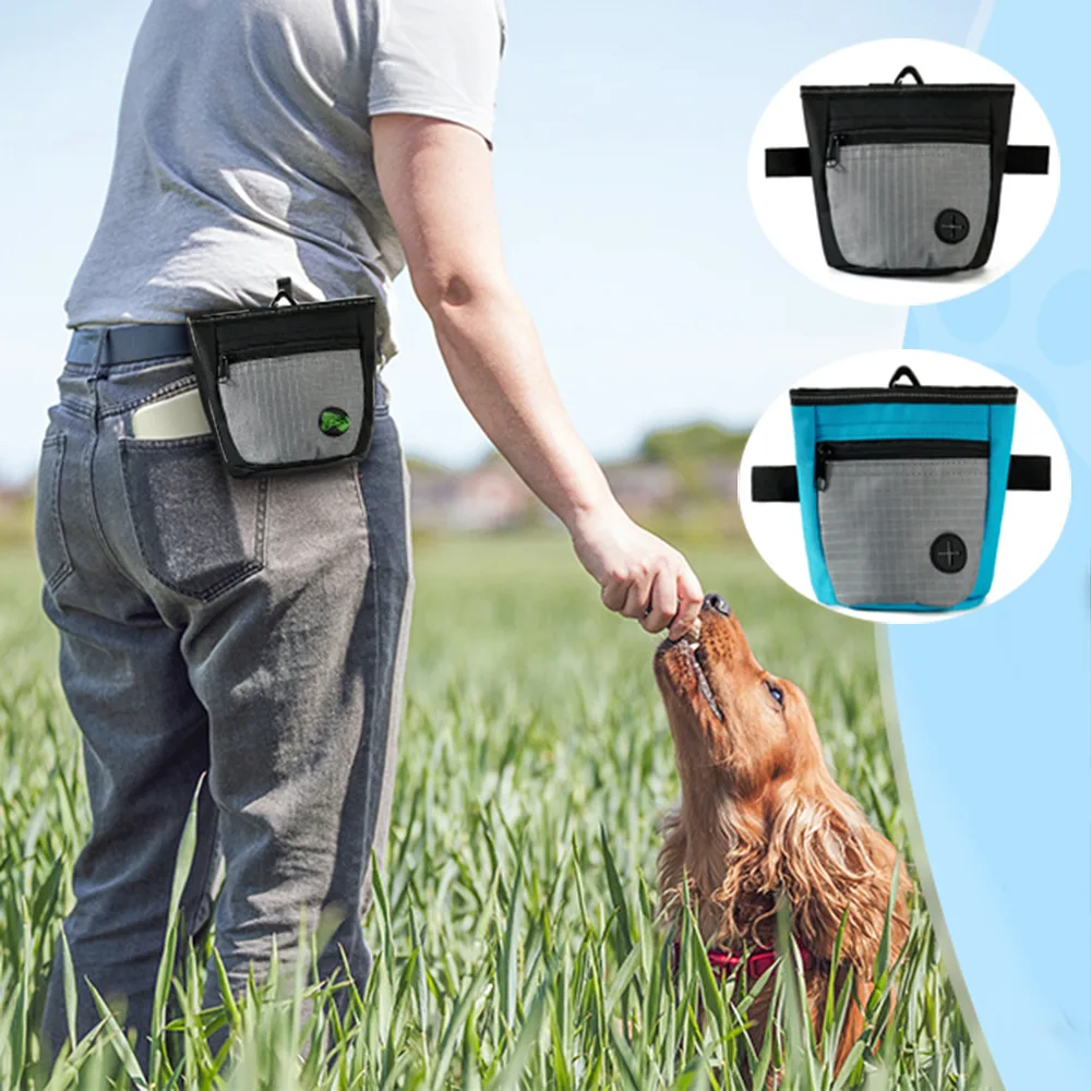 Bolsa de premios para perros con riñonera y cierre magnético exterior