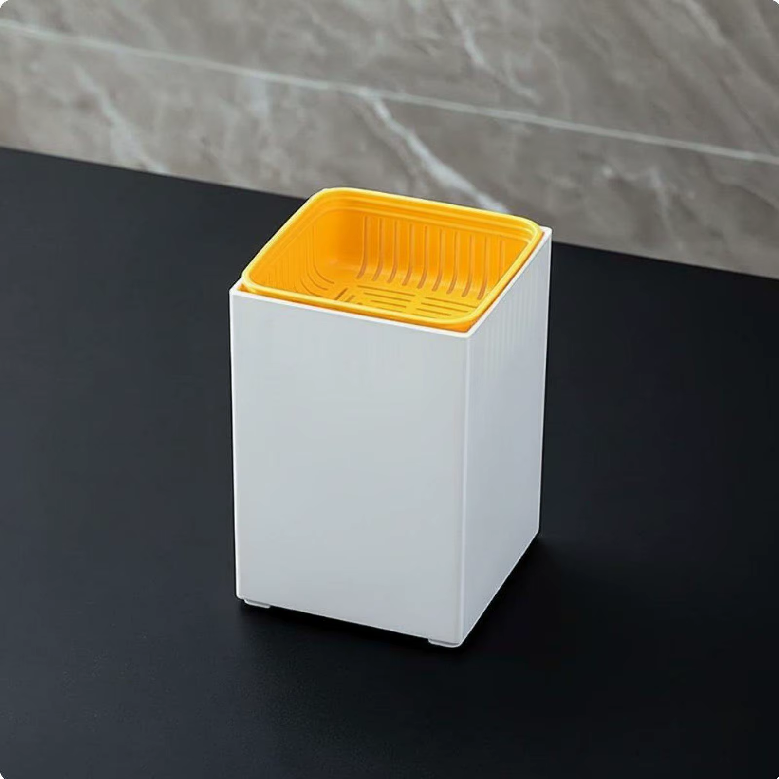 Mini cubo basura doble filtro antiolor para gatos y perros - imagen 4