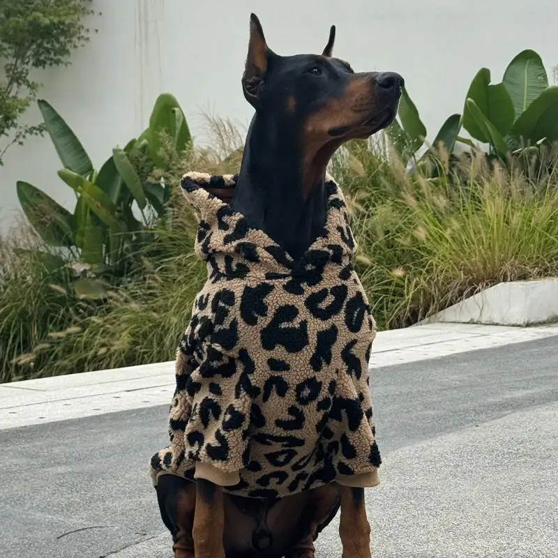 Detalle del print de leopardo