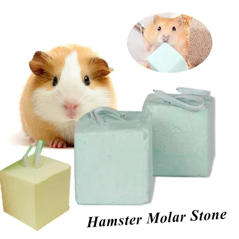 Piedra mineral para masticar y limpiar dientes en conejos y roedores - imagen 3