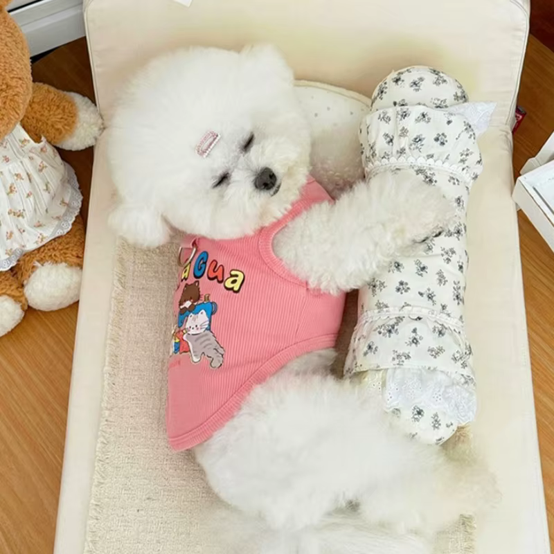 Chaleco de algodón para gatos y perros – Camiseta fresca veraniega