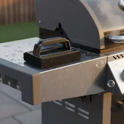 Cepillo para barbacoa con cerdas rígidas y alambre resistente