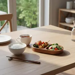 Plato de salsas con compartimentos para perros y gatos, fácil