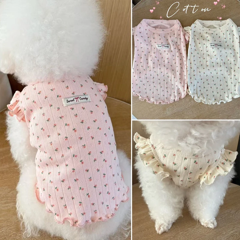 Camiseta verano para perros pequeños y gatitos - imagen 4
