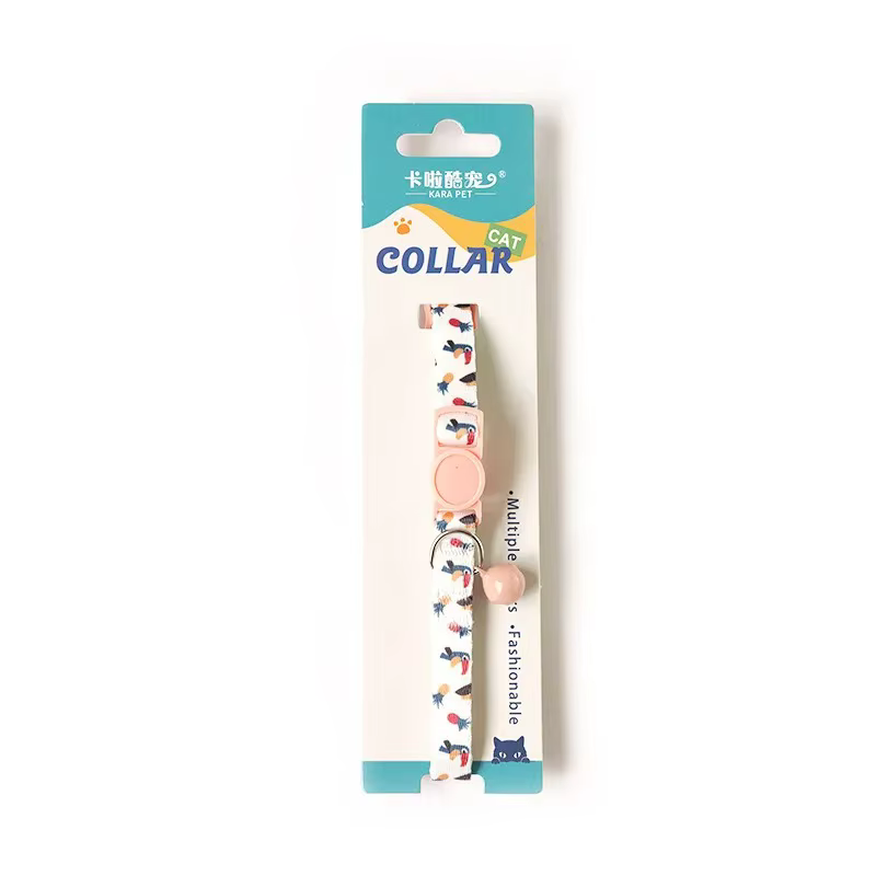 Collar con cascabel y huella personalizada para gato y perro pequeño - imagen 3