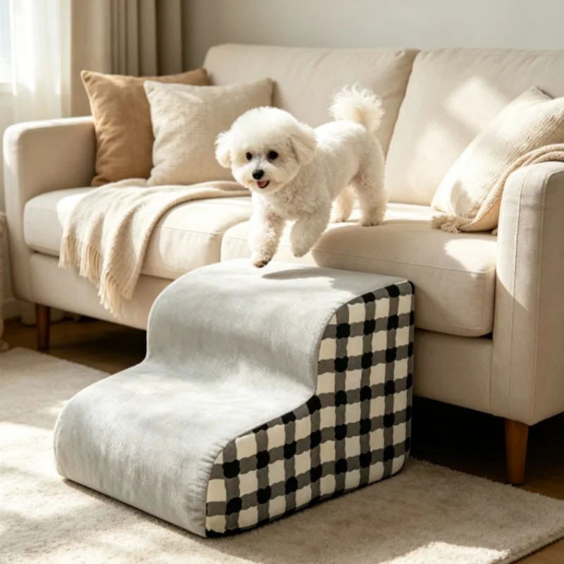 Escalera suave para perros pequeños – Rampa antideslizante - imagen 5