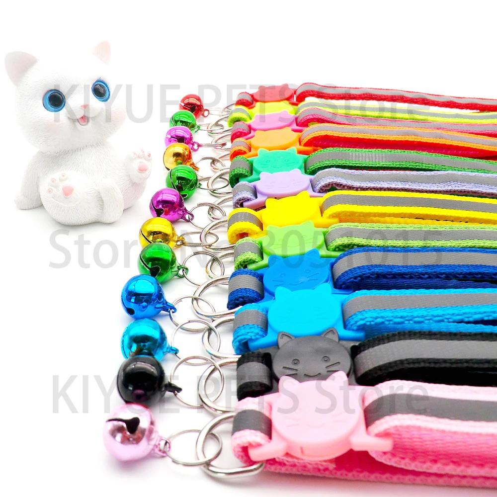 Pack de 100 collares reflectantes para mascotas
