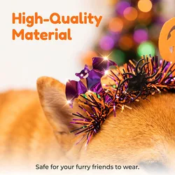 Lazos Brillantes Ajustables para Perros y Gatos – Accesorios para el Pelo