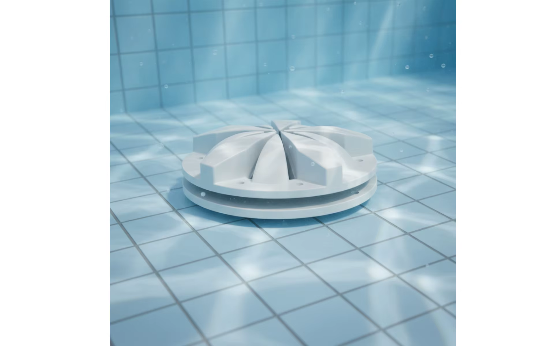 Tapa de desagüe antivórtice ABS para salida de piscina, diseño anti-vórtice