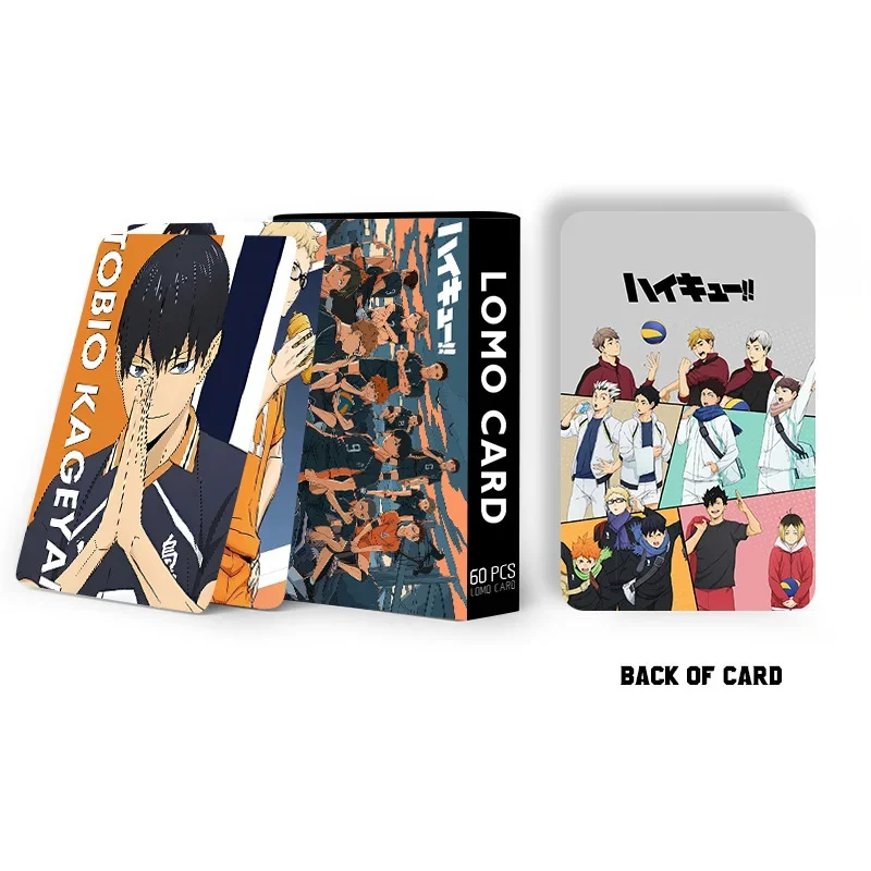 Tarjetas LOMO coleccionables con enfoque en Hinata