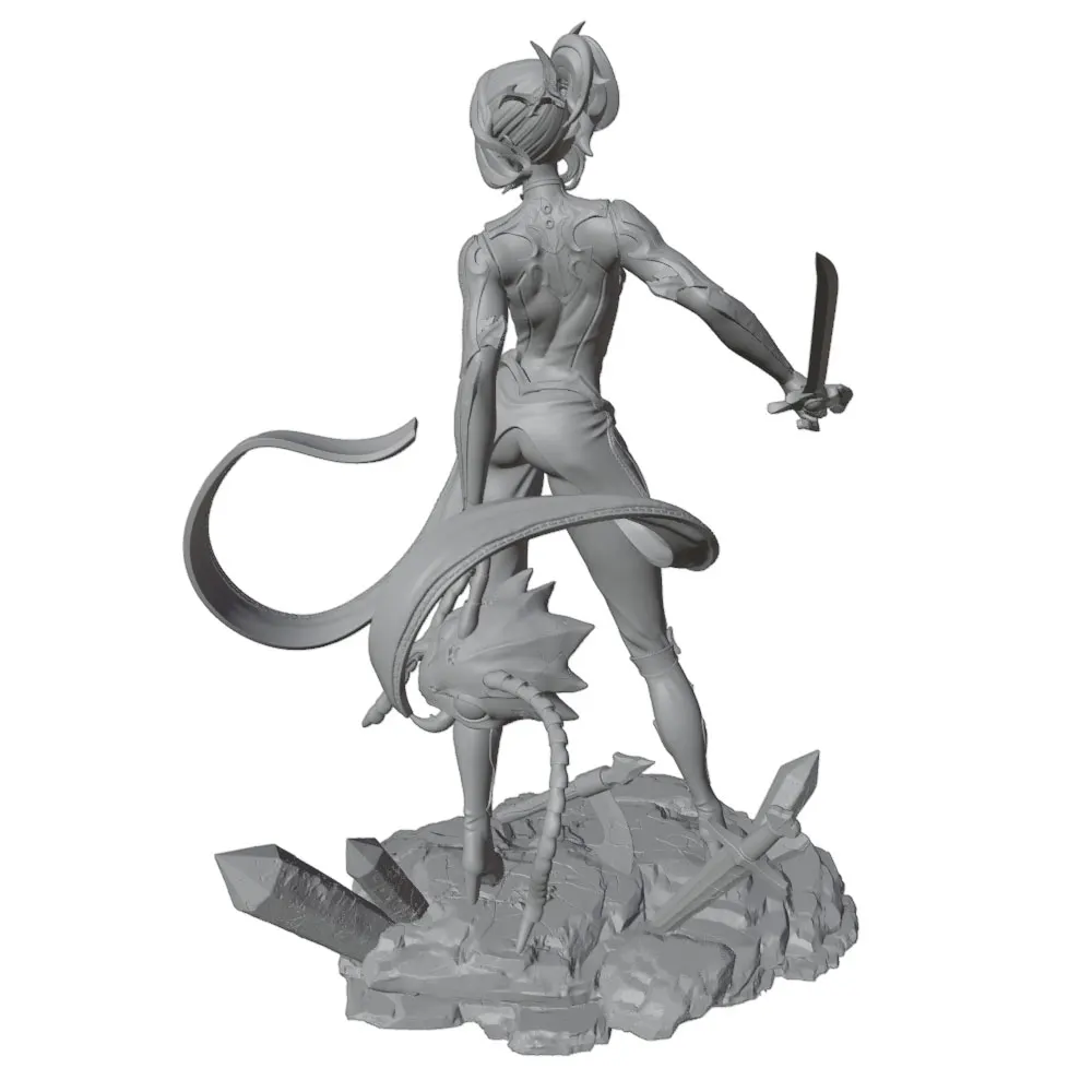 Figura 3D personaje anime DIY para decorar gatos y perros - imagen 3