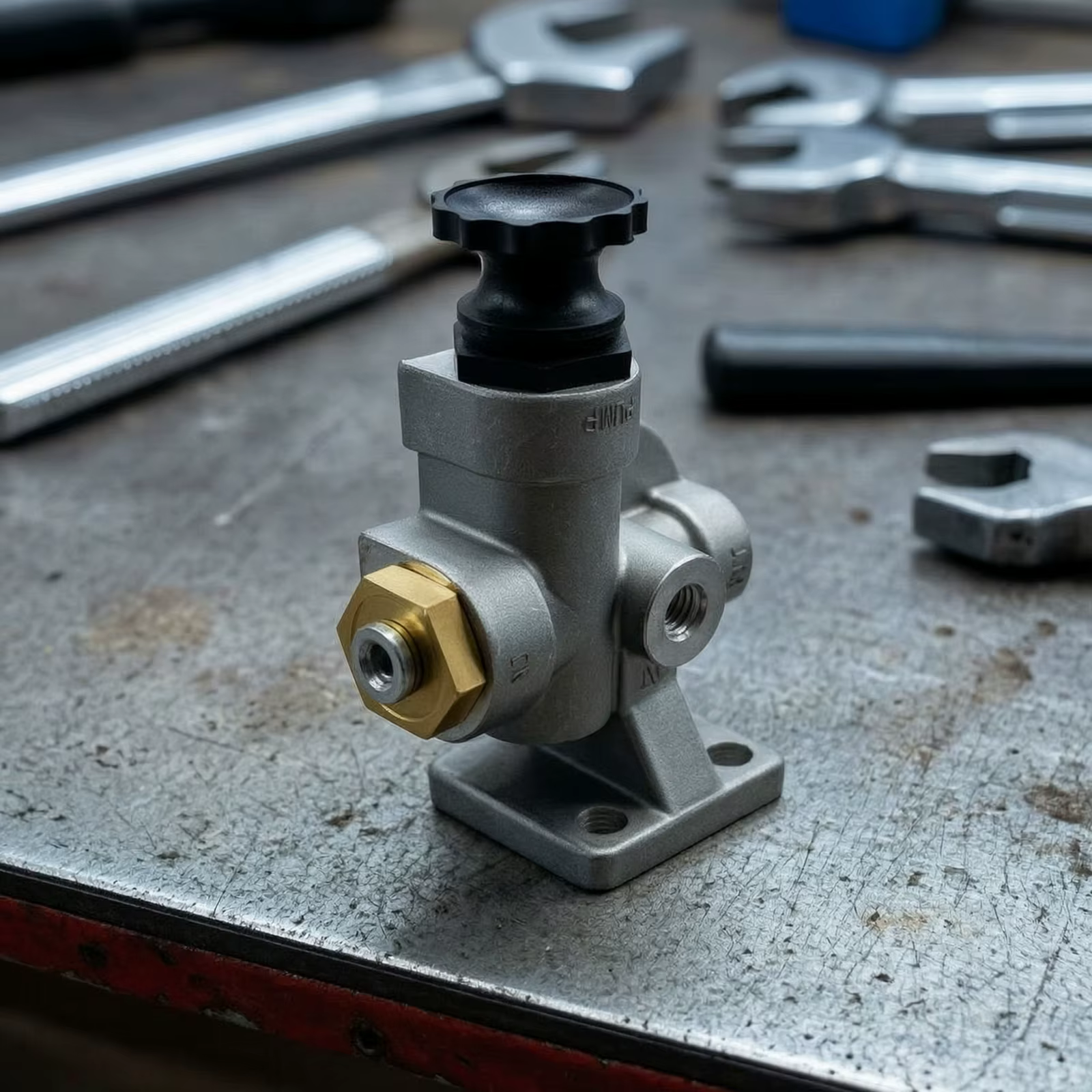 Bomba de Combustible Manual para Maquinaria y Motores – Cebado Mecánico - imagen 2