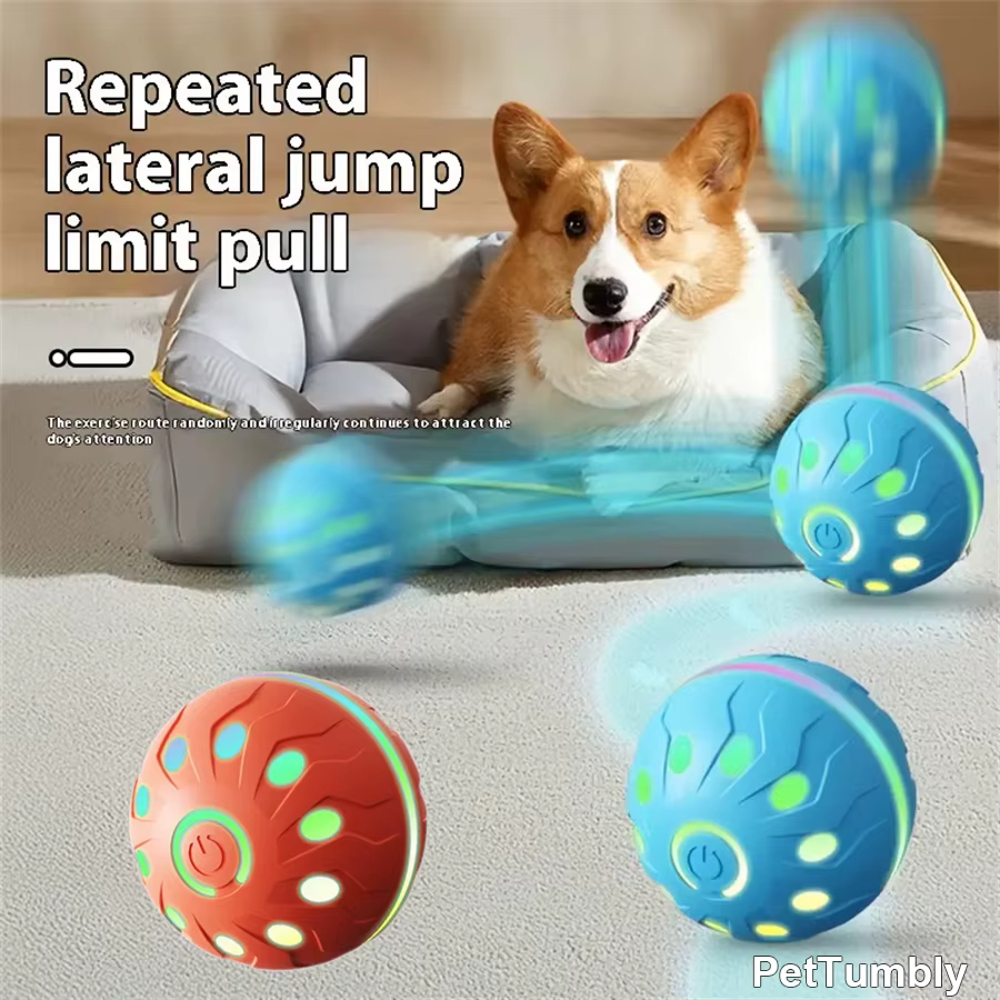 Pelota interactiva automática USB para perros y gatos - imagen 3