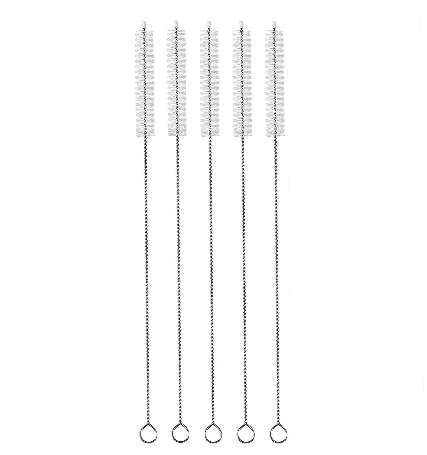 Cepillos limpiadores de nailon para pajitas y tubos