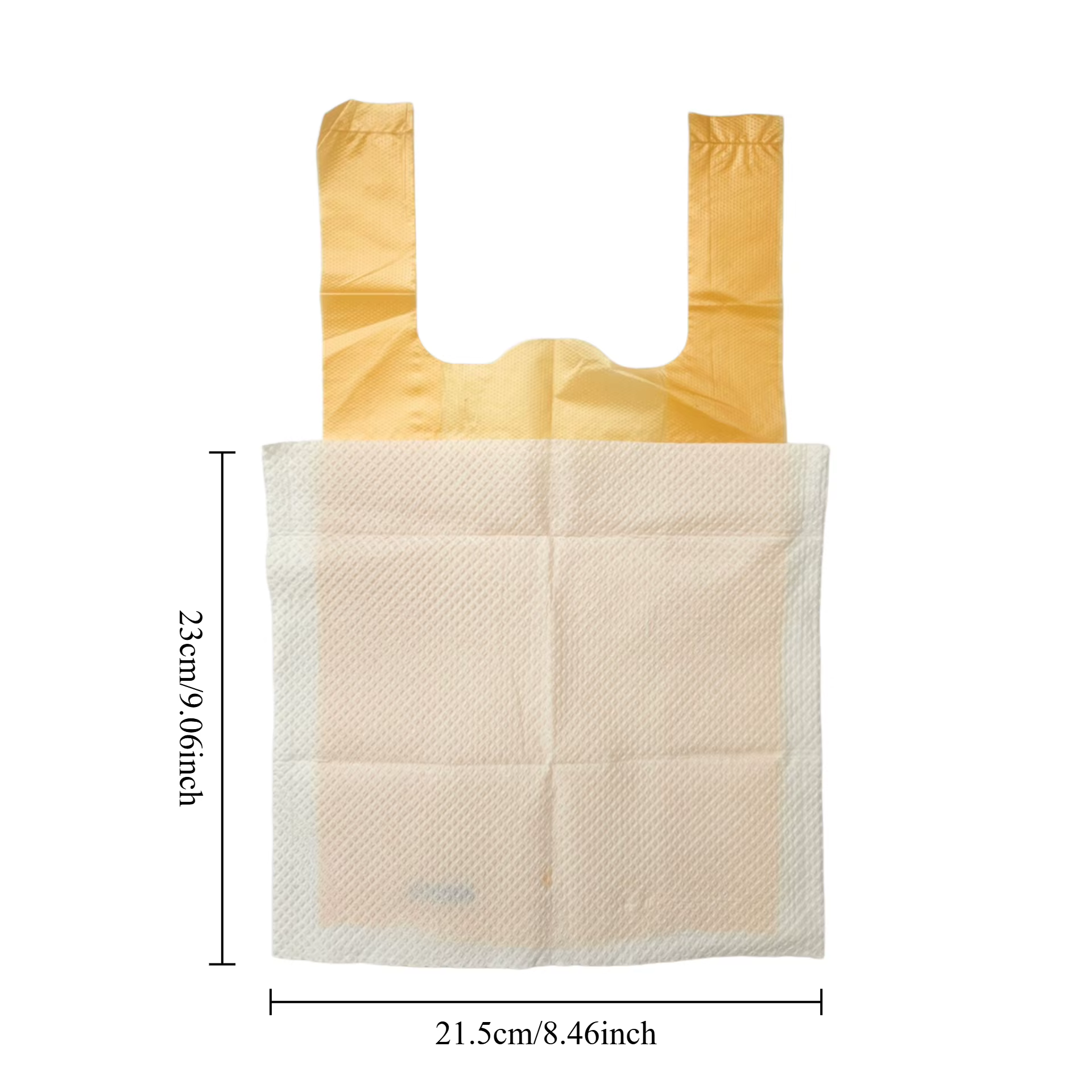 Dispensador de bolsas para perros con doble capa a prueba de fugas