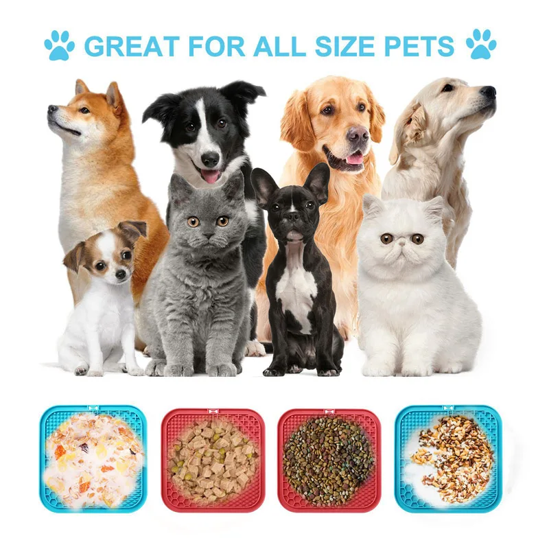 Alfombrilla de silicone para perros