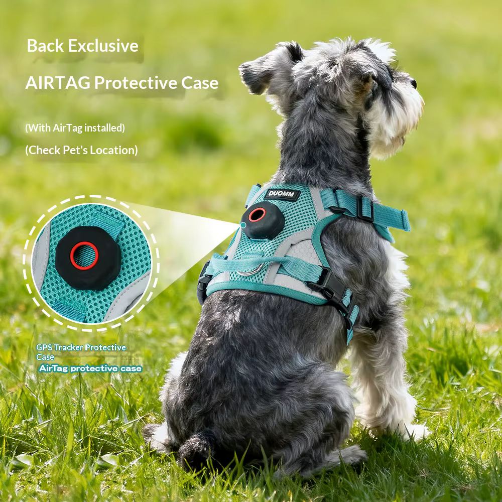 Arnés antipérdida con bolsillo GPS para perros pequeños y medianos - imagen 5