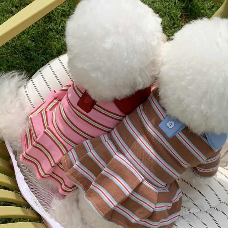 Pulover para perros medianos rayas