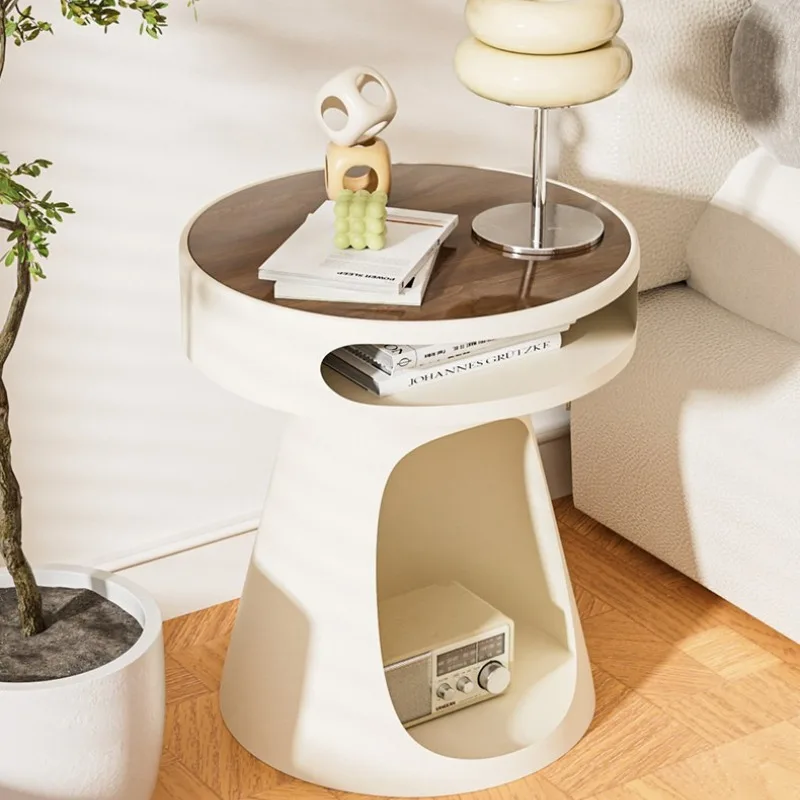 Mesa de noche 2 en 1 con cama-casa para gatos pequeños