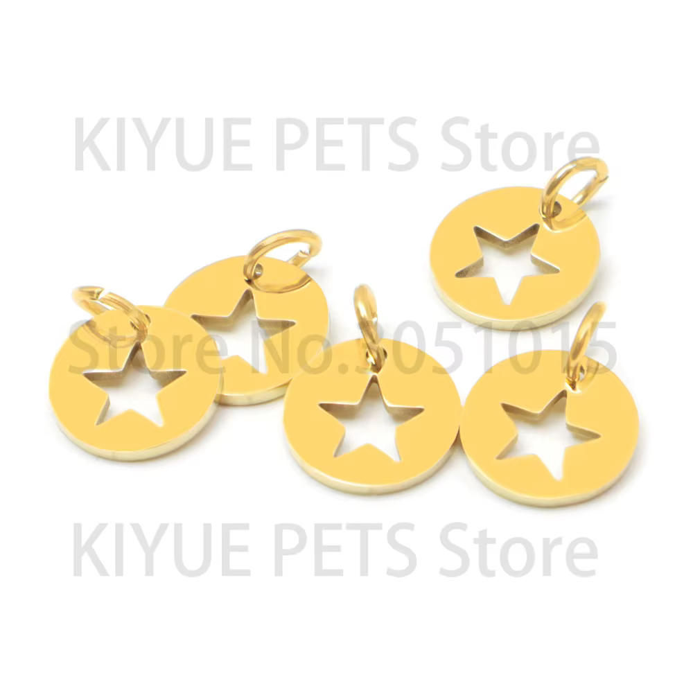 Etiquetas Acero Inoxidable para Collares de Gatos y Perros – Personalizables - imagen 5