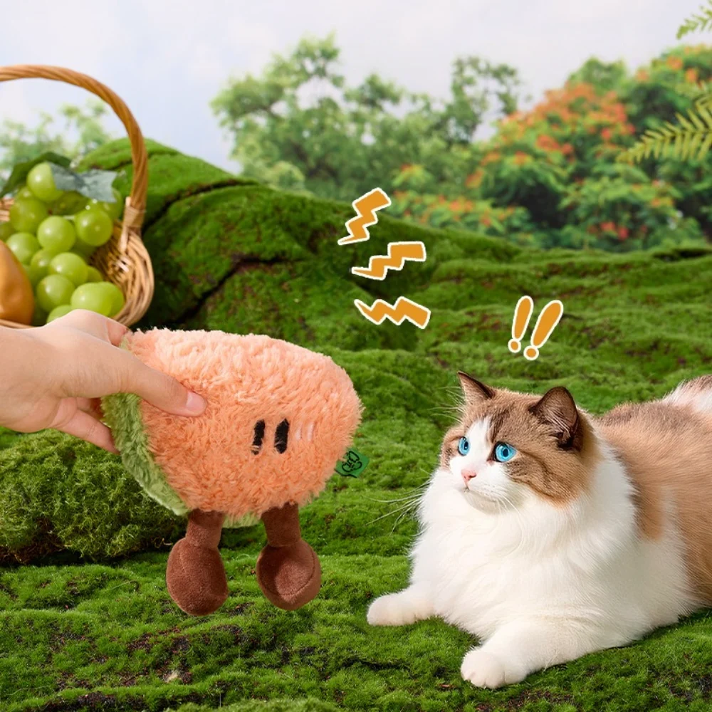 Juguete chirriante sandía para gatos y perros mini - imagen 4