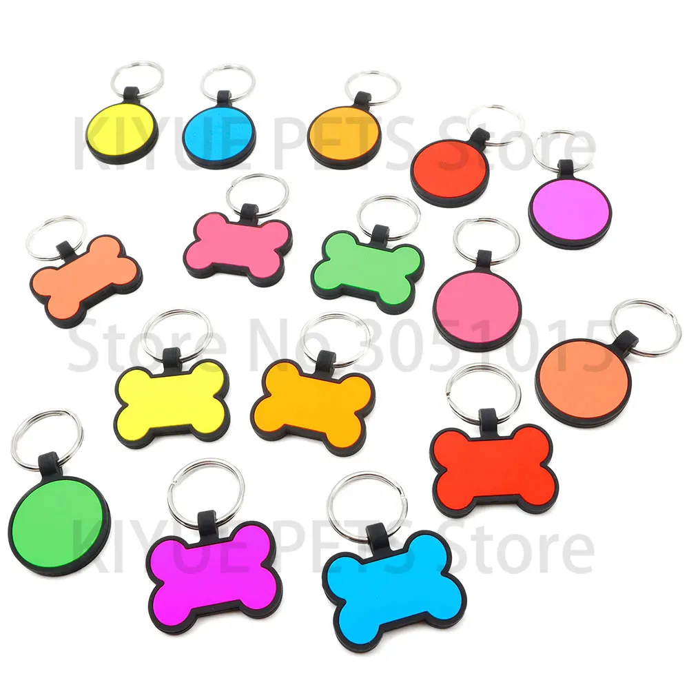 Placa identificativa para perros y gatos con llavero metálico - imagen 5