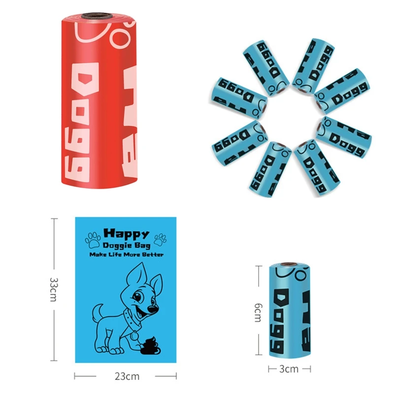Dispensador de bolsas para excrementos de perros y gatos, portátil - imagen 2