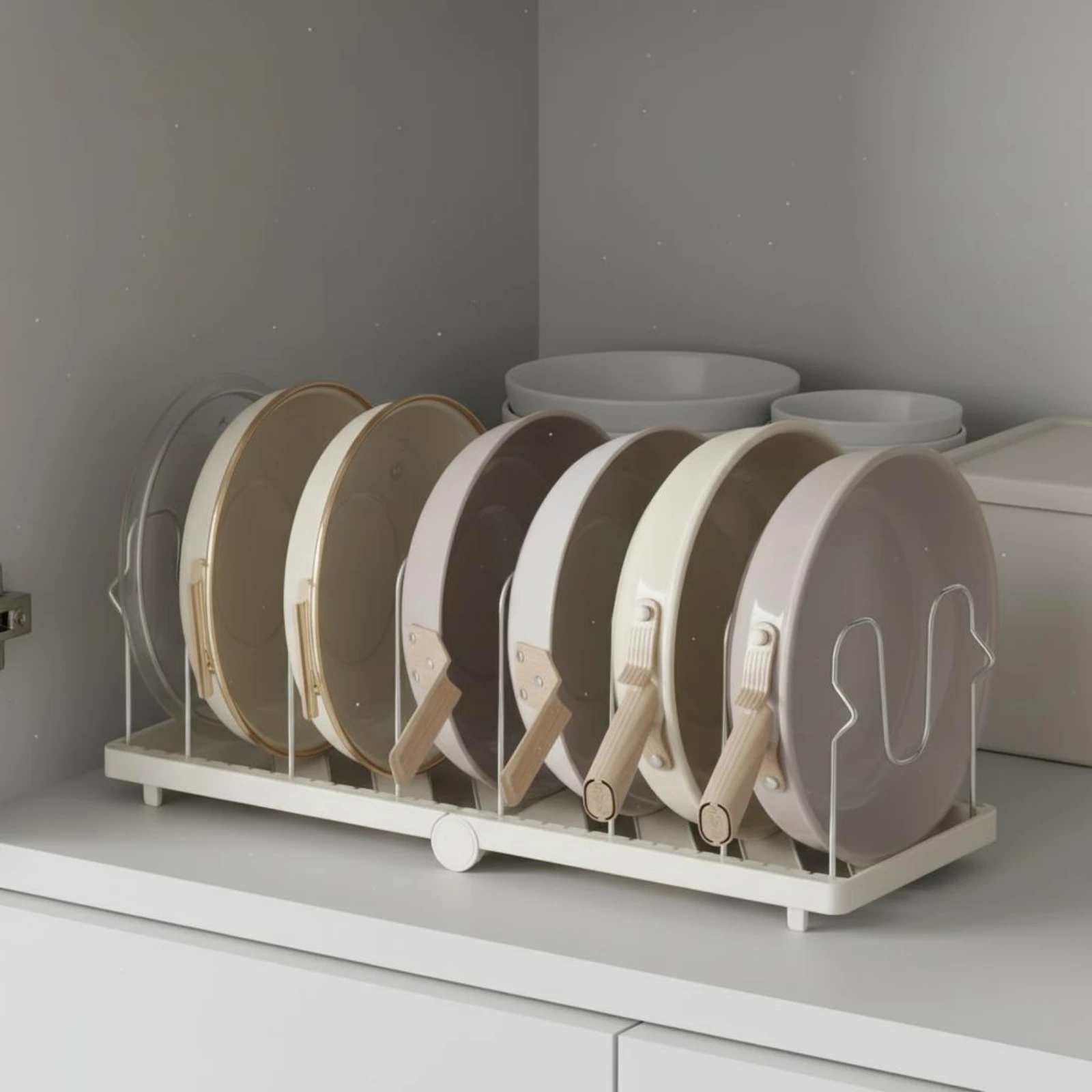 Estante plegable organizador para utensilios de gatos y perros - imagen 5