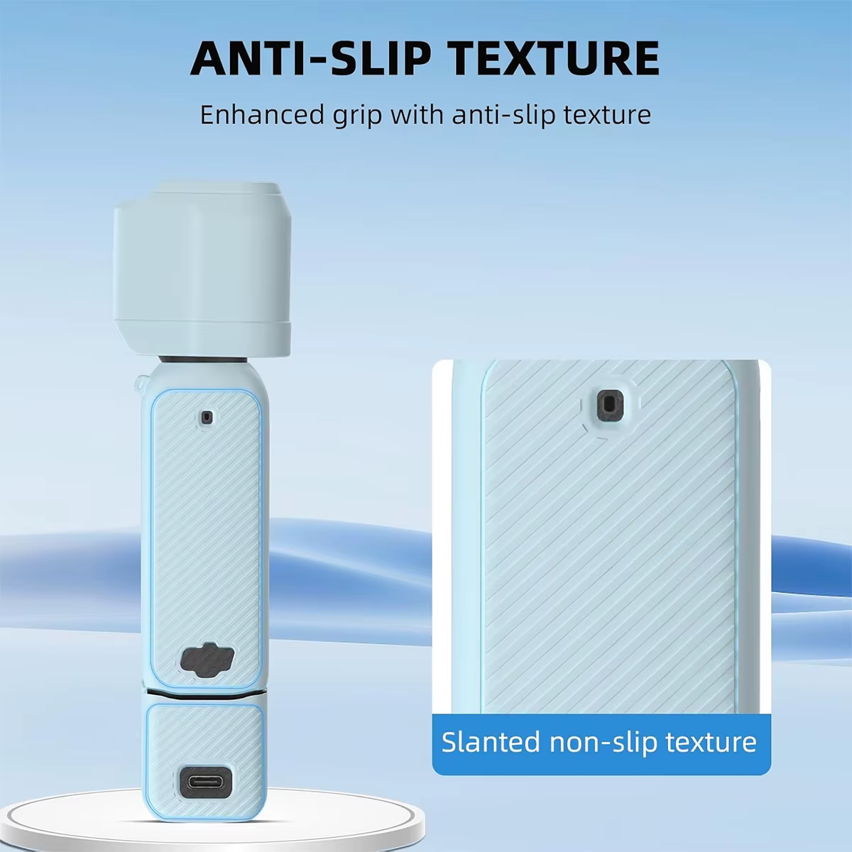 Funda protectora de silicona DJI Pocket 3 para lente y gimbal - imagen 4