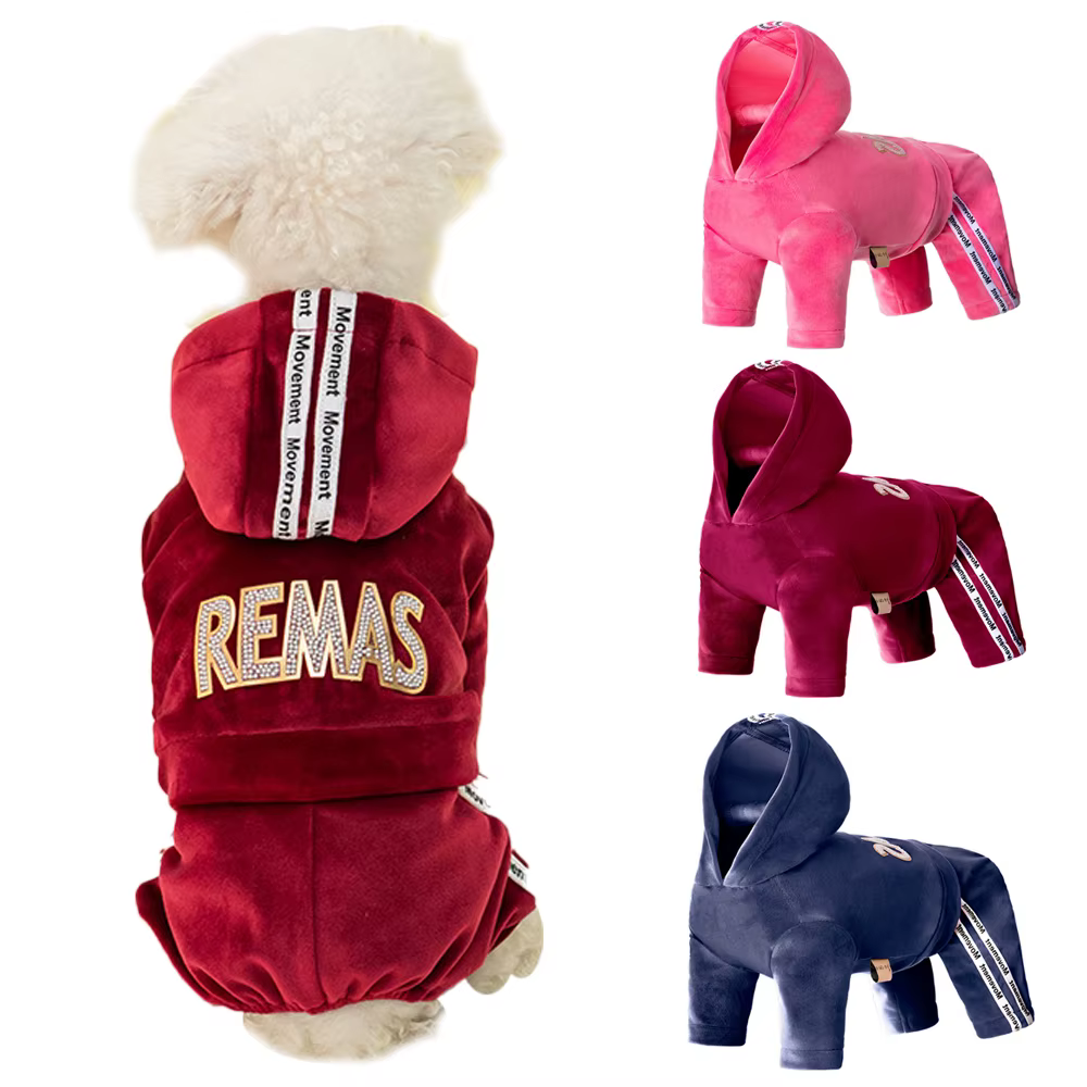 Mono cortavientos de forro polar para perros pequeños: térmico - imagen 5