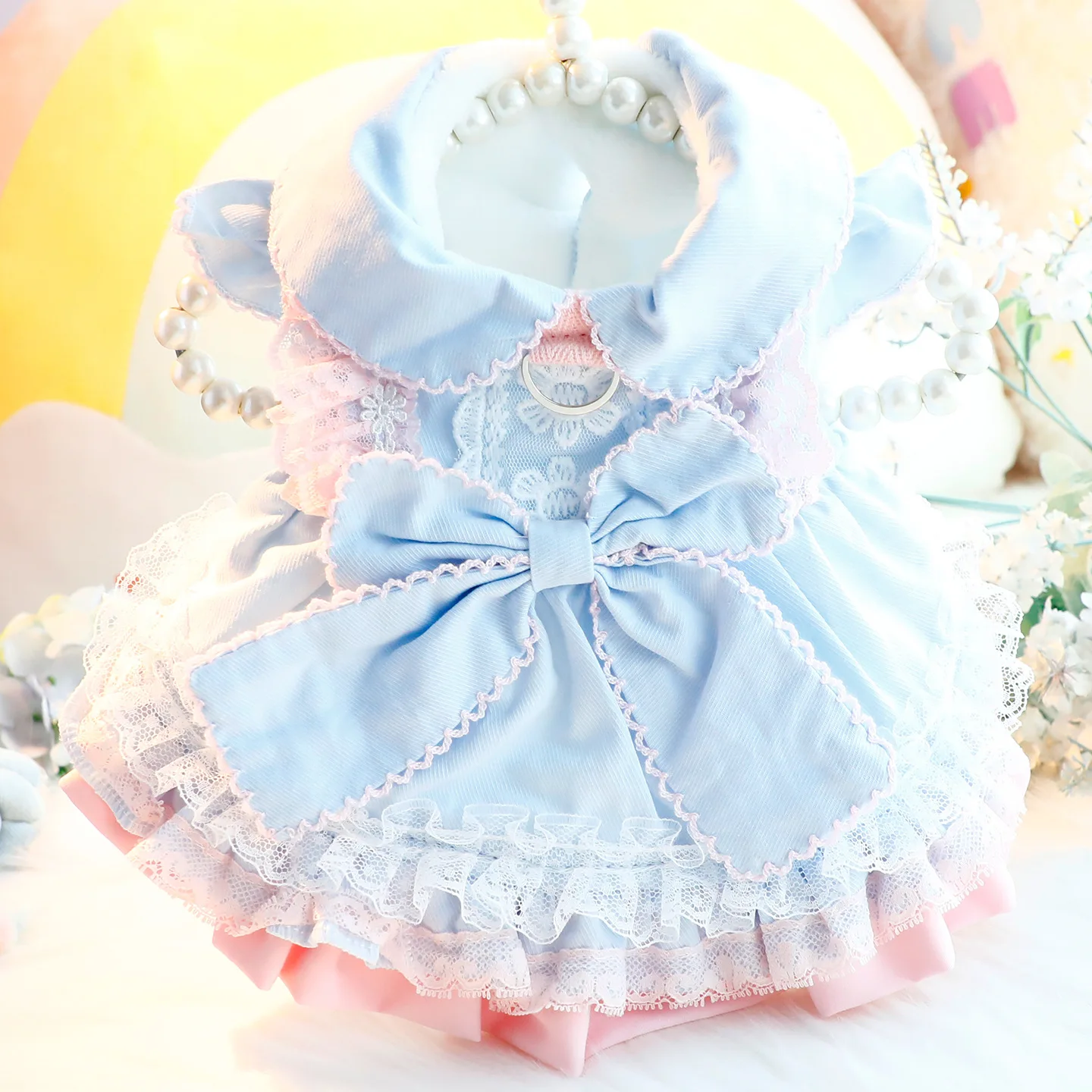 Abrigo-vestido cálido para perros pequeños como el Chihuahua - imagen 2