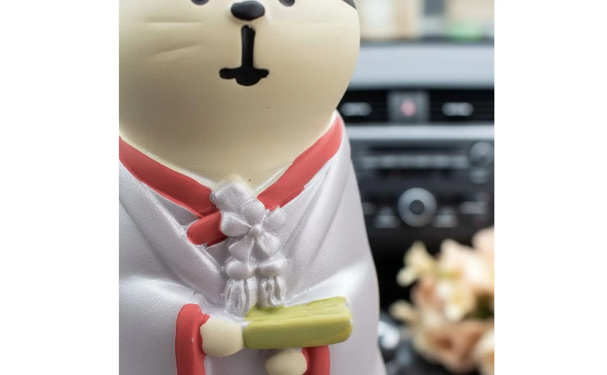 Estatua de gatos japoneses para regalo de boda