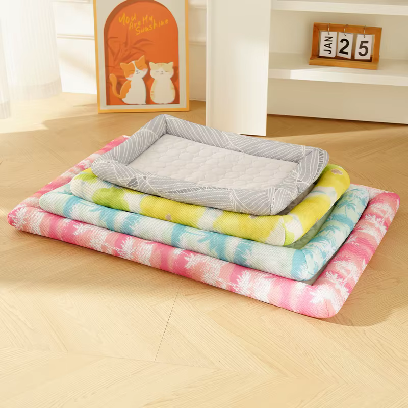 Cama para perros con tela de seda transpirable y lavable – Interior y exterior - imagen 4