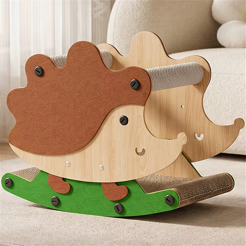 Rascador para gatos con tabla protectora del sofá y torre nido - imagen 3