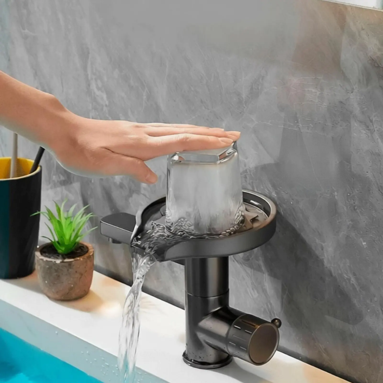 Grifo lavavasos de alta presión con enjuague para vasos y lavavasos - imagen 2