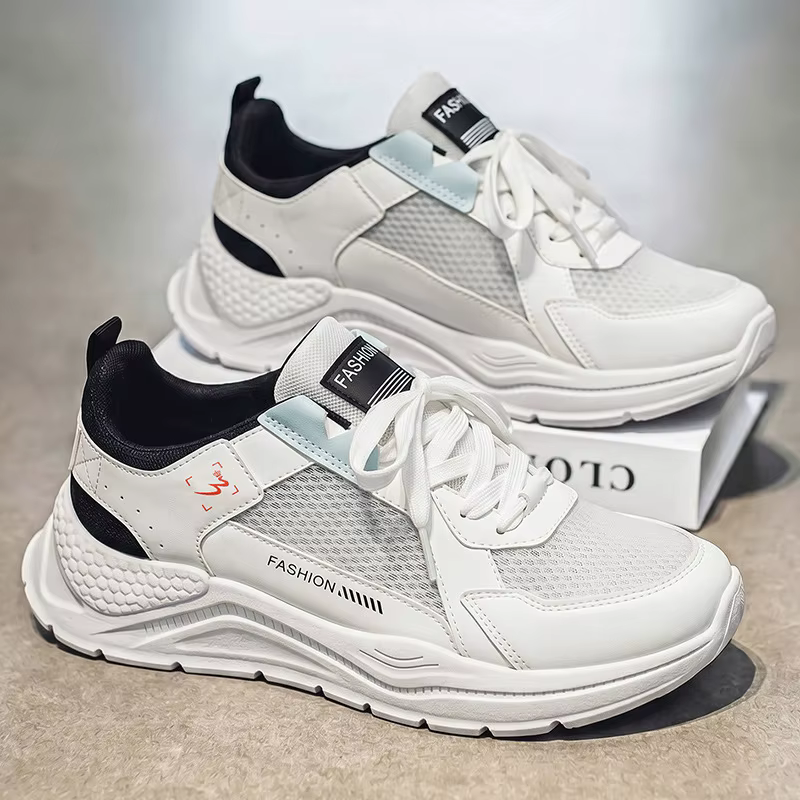 Zapatillas deportivas ligeras de malla transpirable para hombre - imagen 4