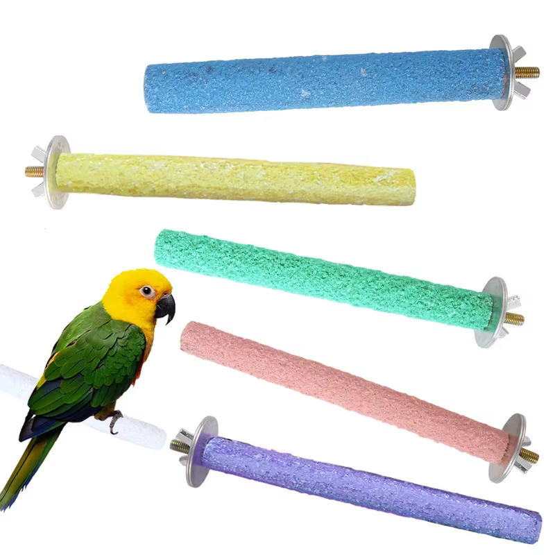 Poste de cuarzo para loros – Afila pico y uñas en forma de Y - imagen 5