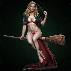 Miniatura anime escala 1/24 – Figura impresa en 3D sin pintar