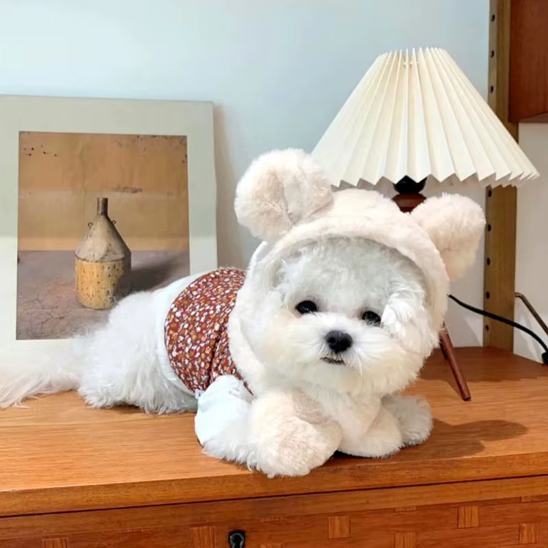 Chaleco cálido para perros pequeños y suéter para gatos