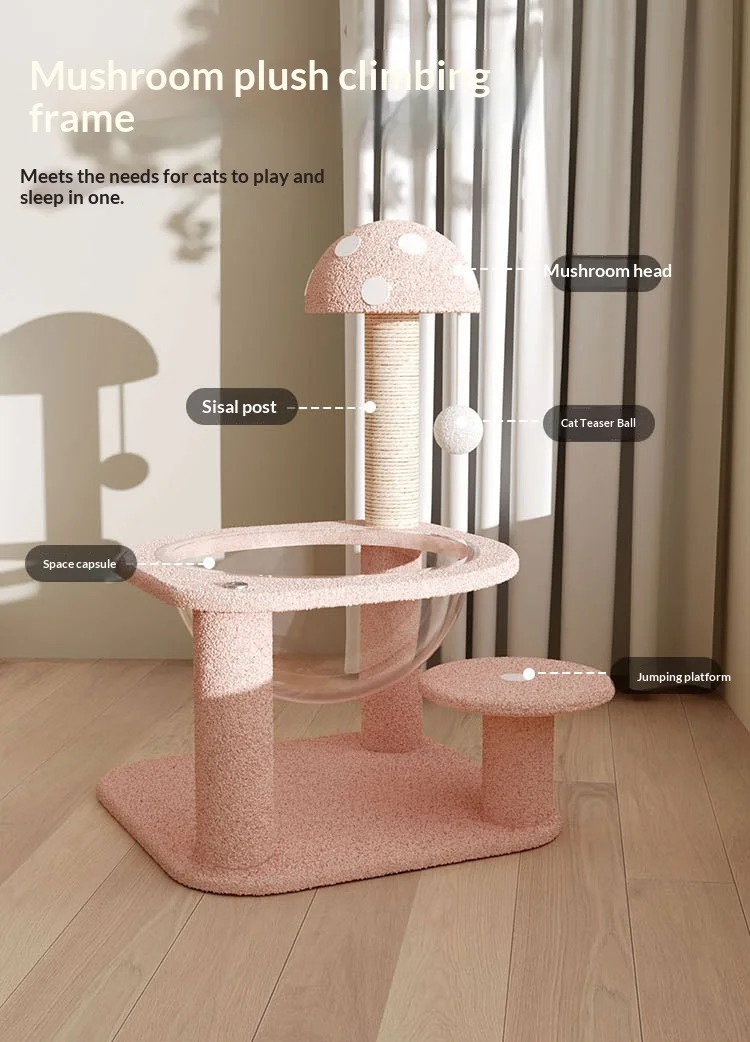 Vista del árbol compacto con cama integrada