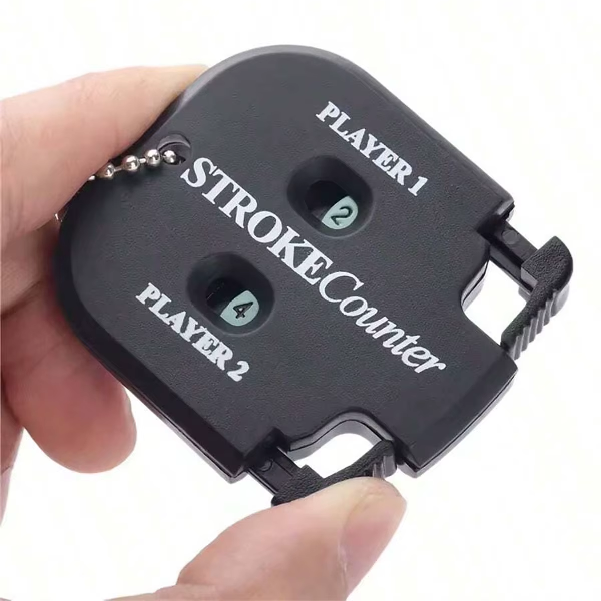 Contador de golpes de golf portátil mini con llavero - imagen 4