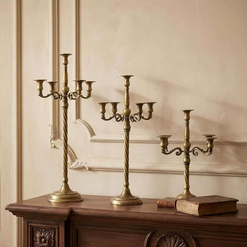 Candelabro decorativo de brazos para eventos, comedor y sala - imagen 5