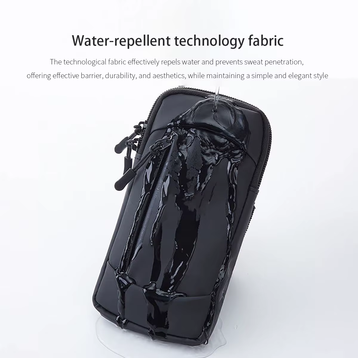Funda deportiva impermeable para móvil con correa de muñeca - imagen 2