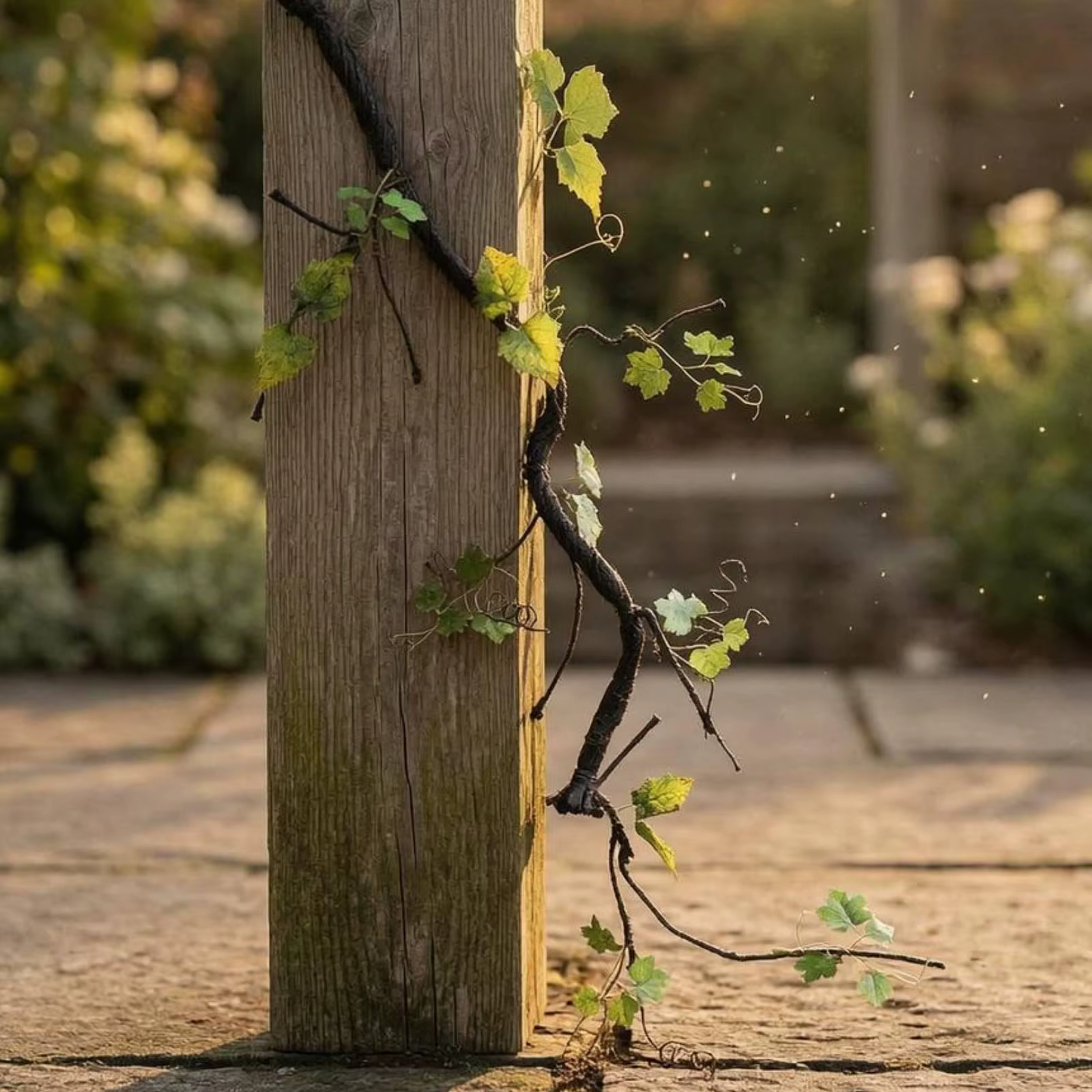 Guirnalda de hiedra artificial para decorar gatos y perros - imagen 5