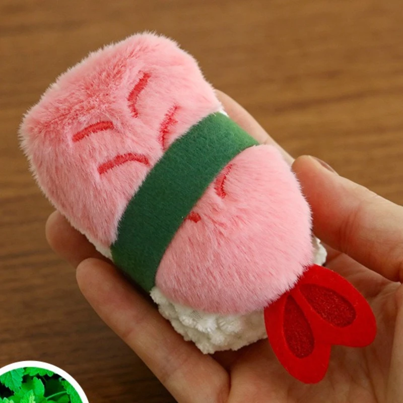 Juguete de peluche para gatos con catnip, sushi resistente al mordisco - imagen 2