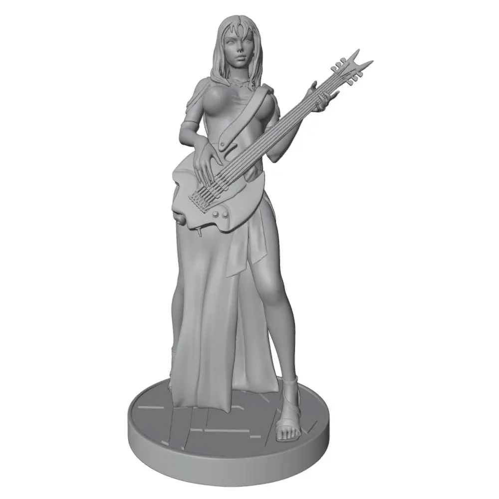 Figura resin 1/24 DIY sin pintar ni montar – Modelo GK 75mm