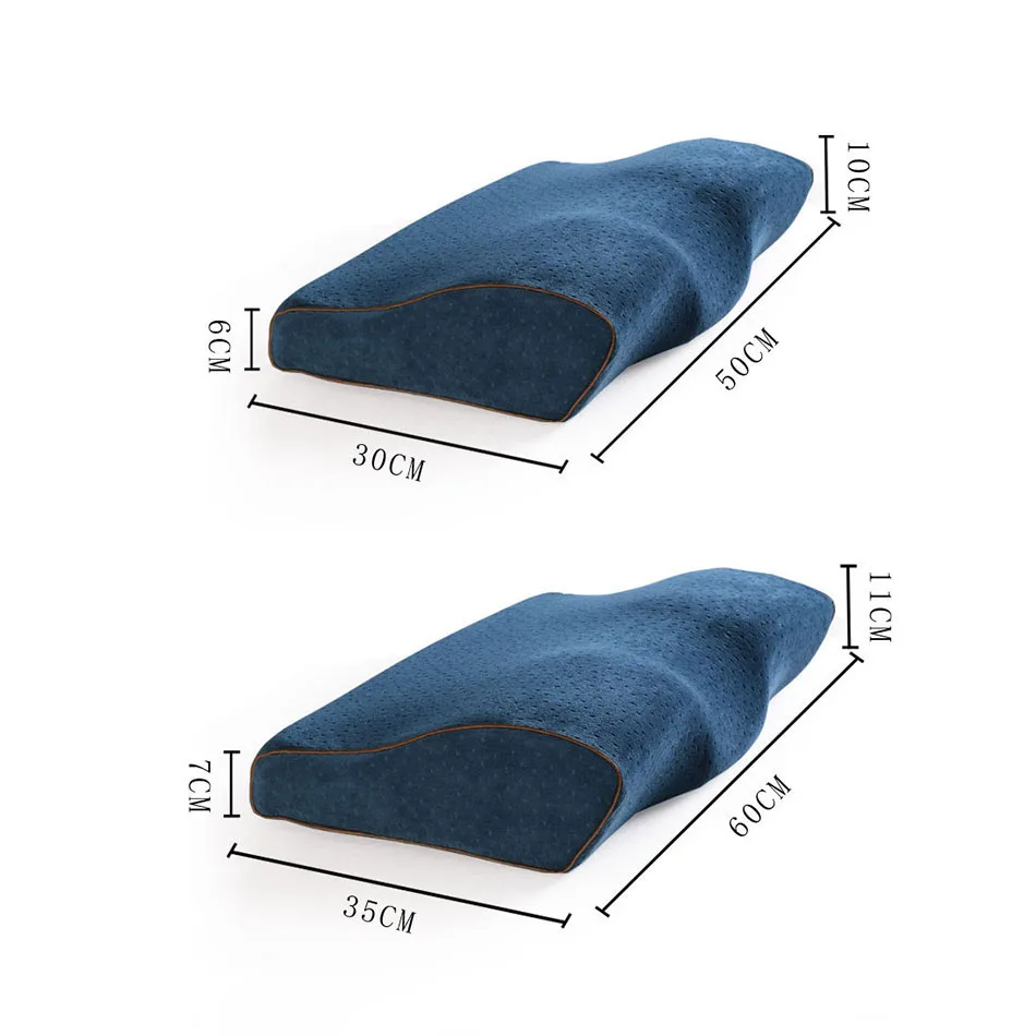 Almohada para dormir con forma de mariposa en empaque