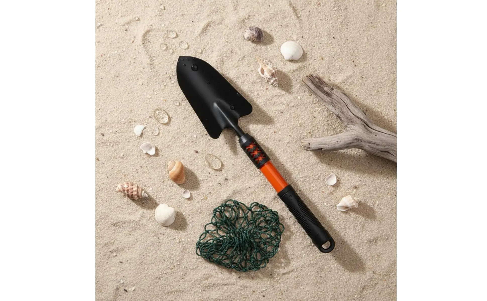 Herramienta de succión de camarones en acero inoxidable para playa